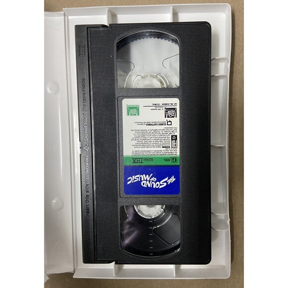 The Sound of Music VHS Movie in Plastic Clam Shell Case - Picture 3 of 4